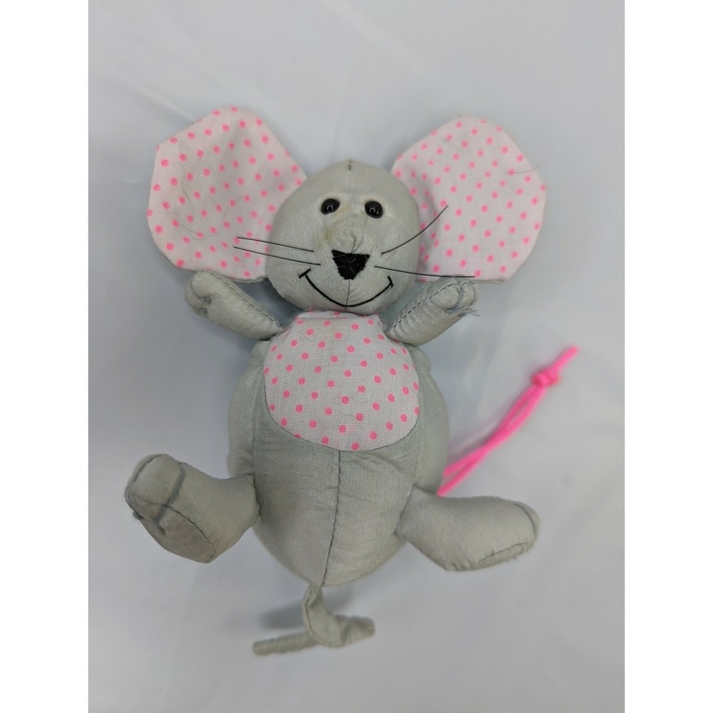 Janex Nylon Mouse Plush 5 Inch Stuffed Animal Toy